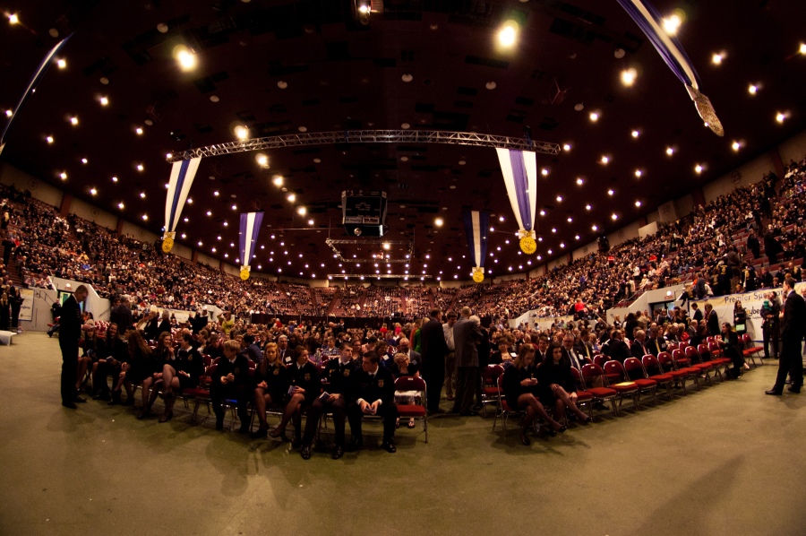2013 Nebraska FFA Convention at Pershing Auditorium
